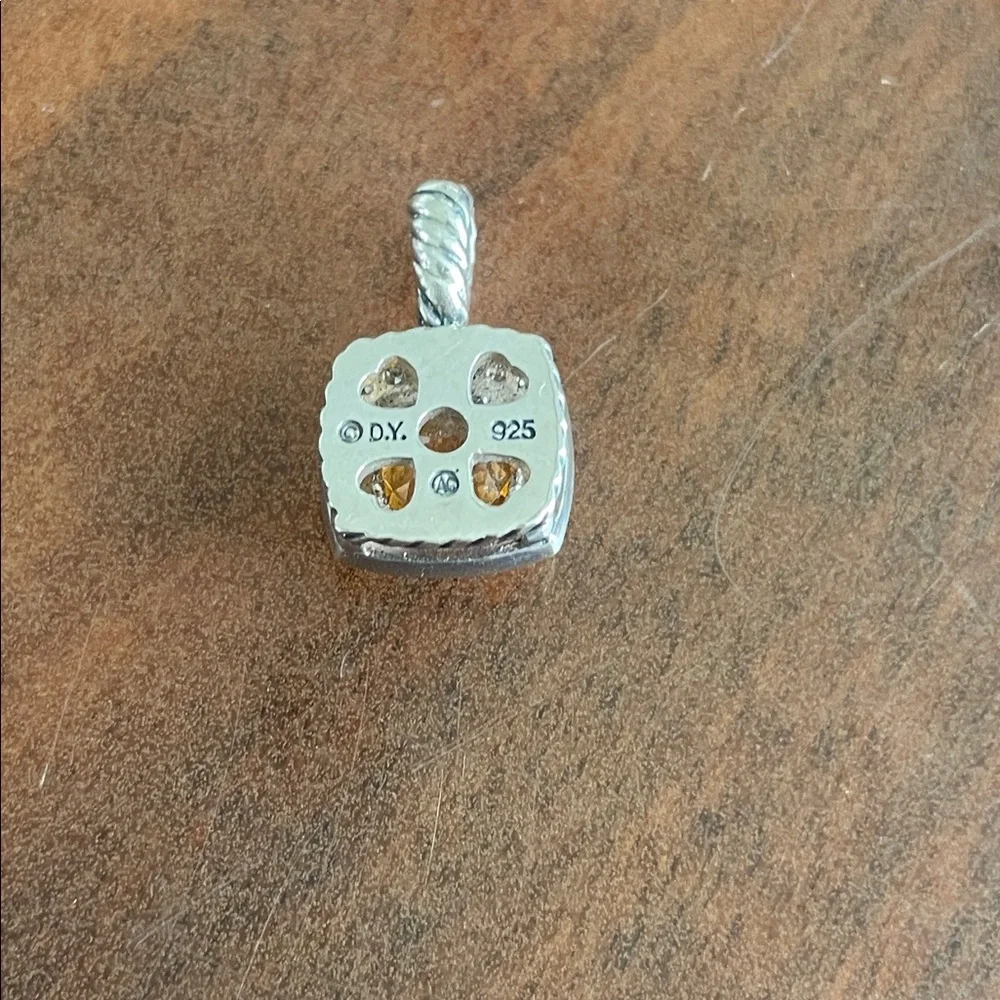 David Yurman Silver Pendant - Picture 3 of 4